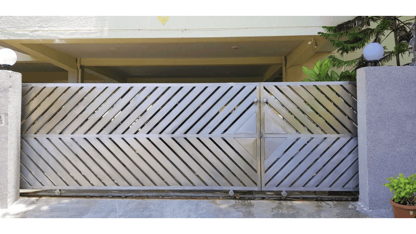 stainless steel gate