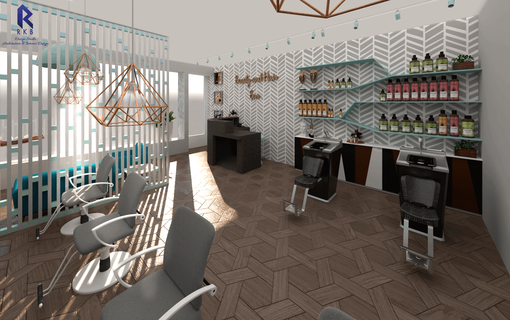 SALON 3 - beauty salon design in leicester