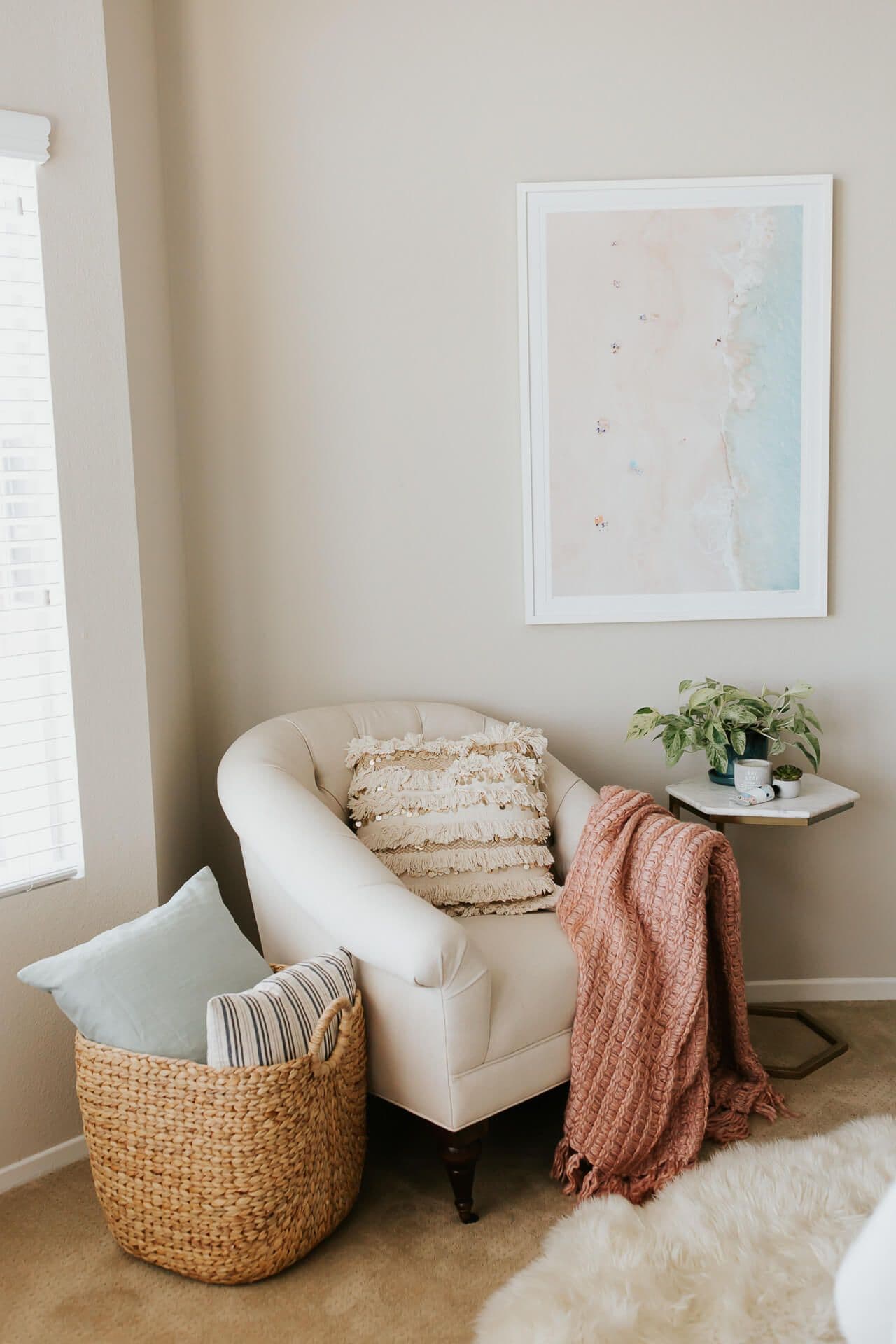 Cosy space in living room