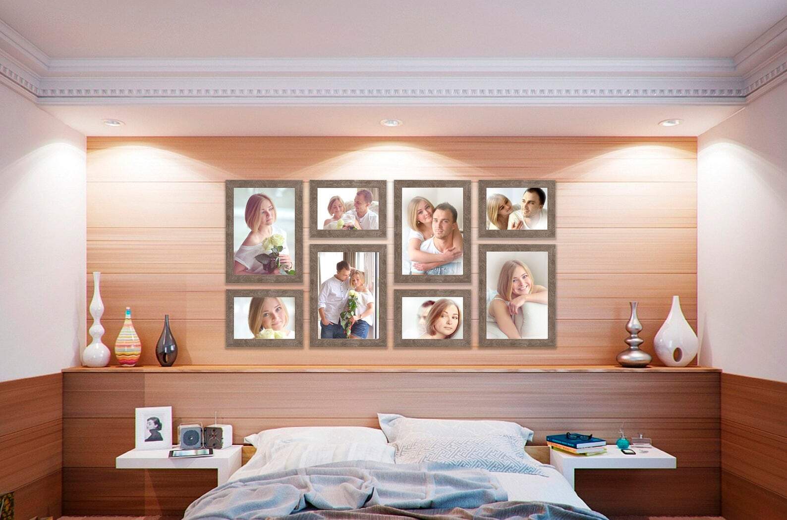 gallery wall layout style