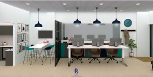 Aylestone taxis office design in Leicester