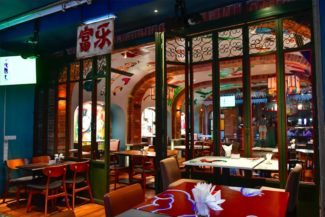 asian restaurant interiors