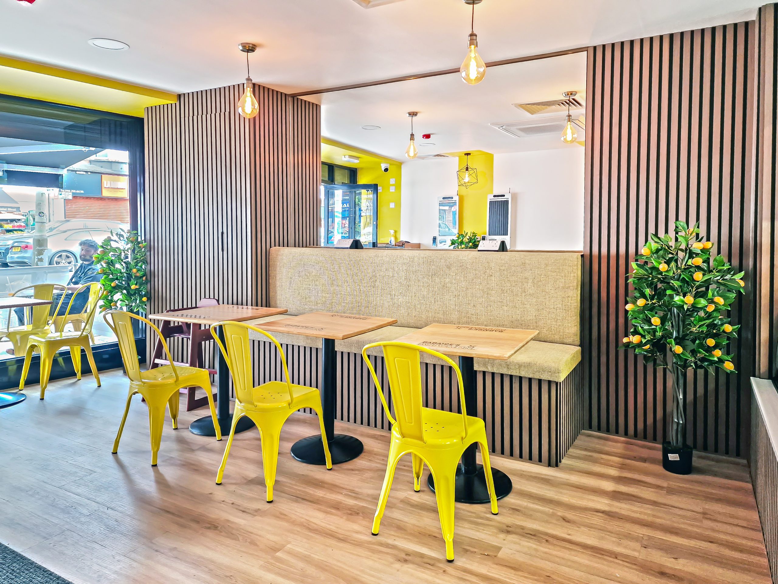 BABA JOES KITCHEN DESIGN YELLOW AND BLACK