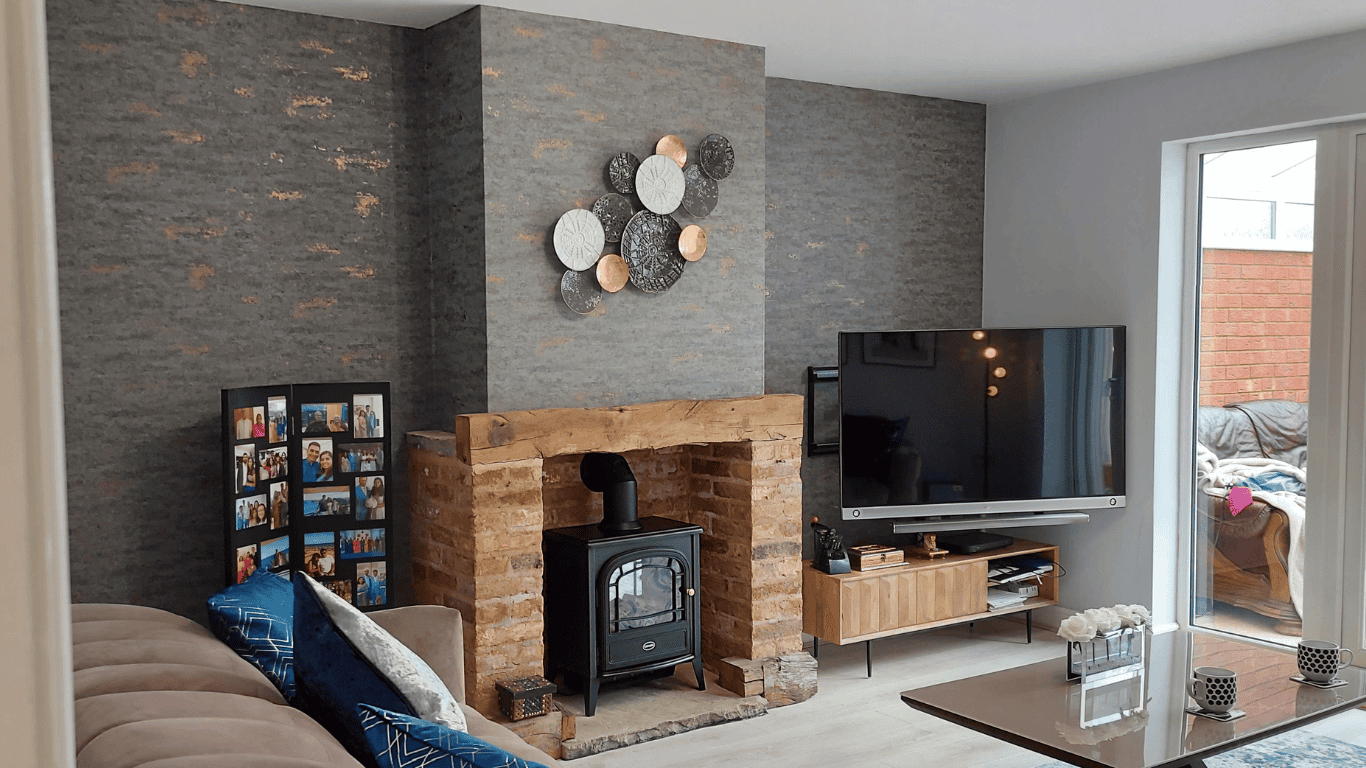 fireplace wall