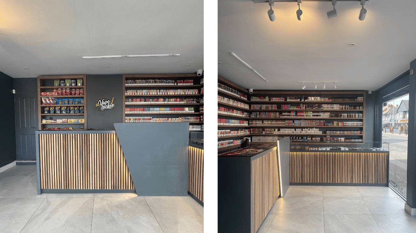 vape shop design