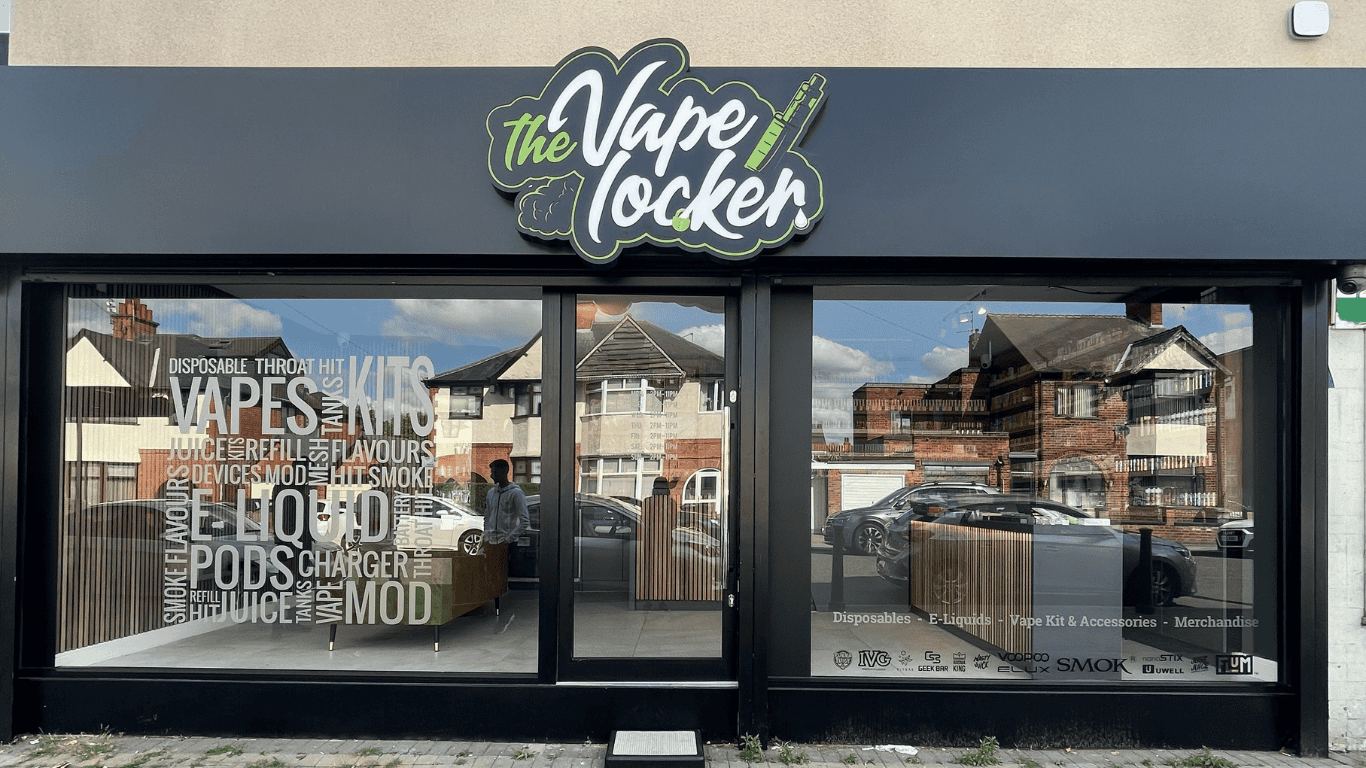 vape shop exterior