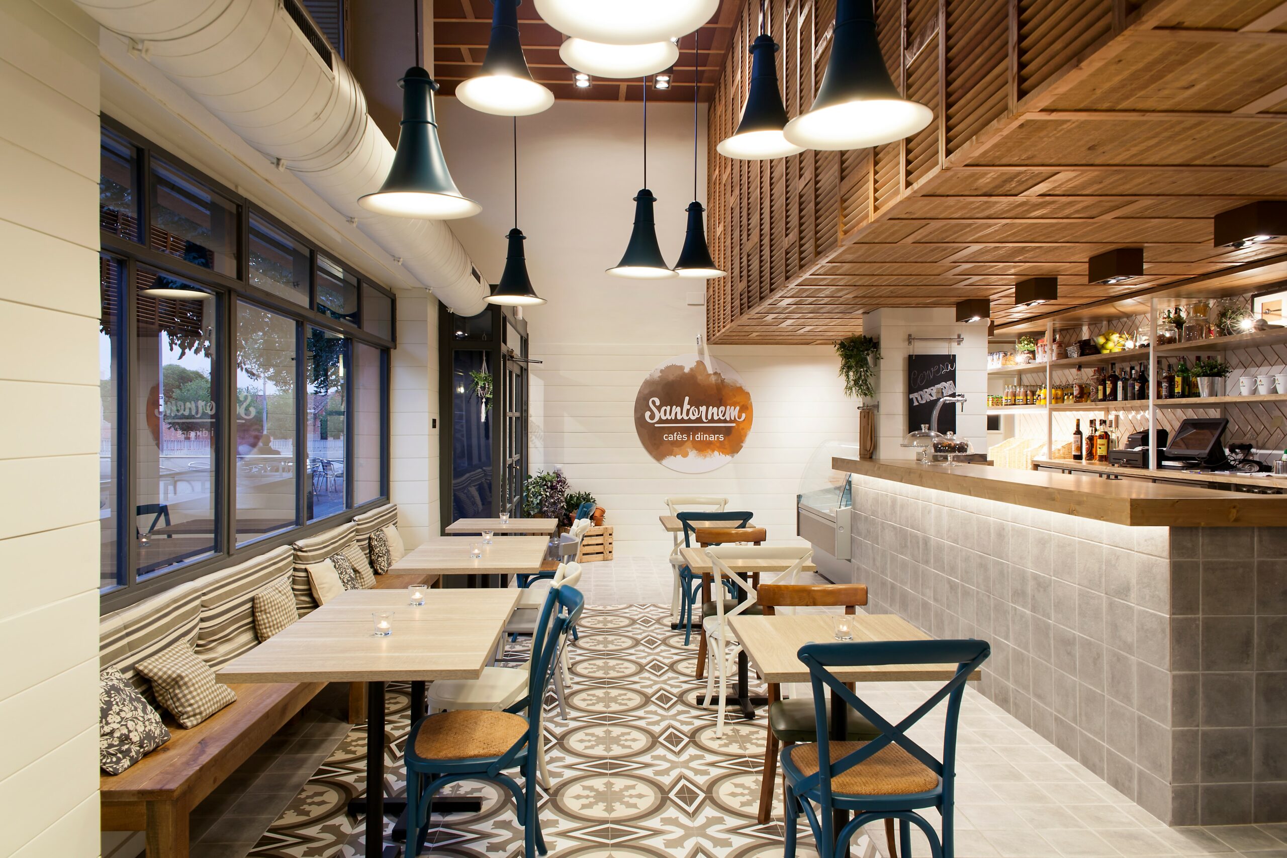 authentic cafe design