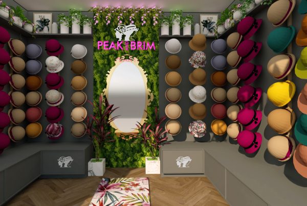 Chelsea flower show stand design in london