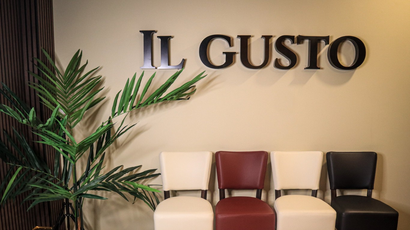 IL GUSTO feature wall
