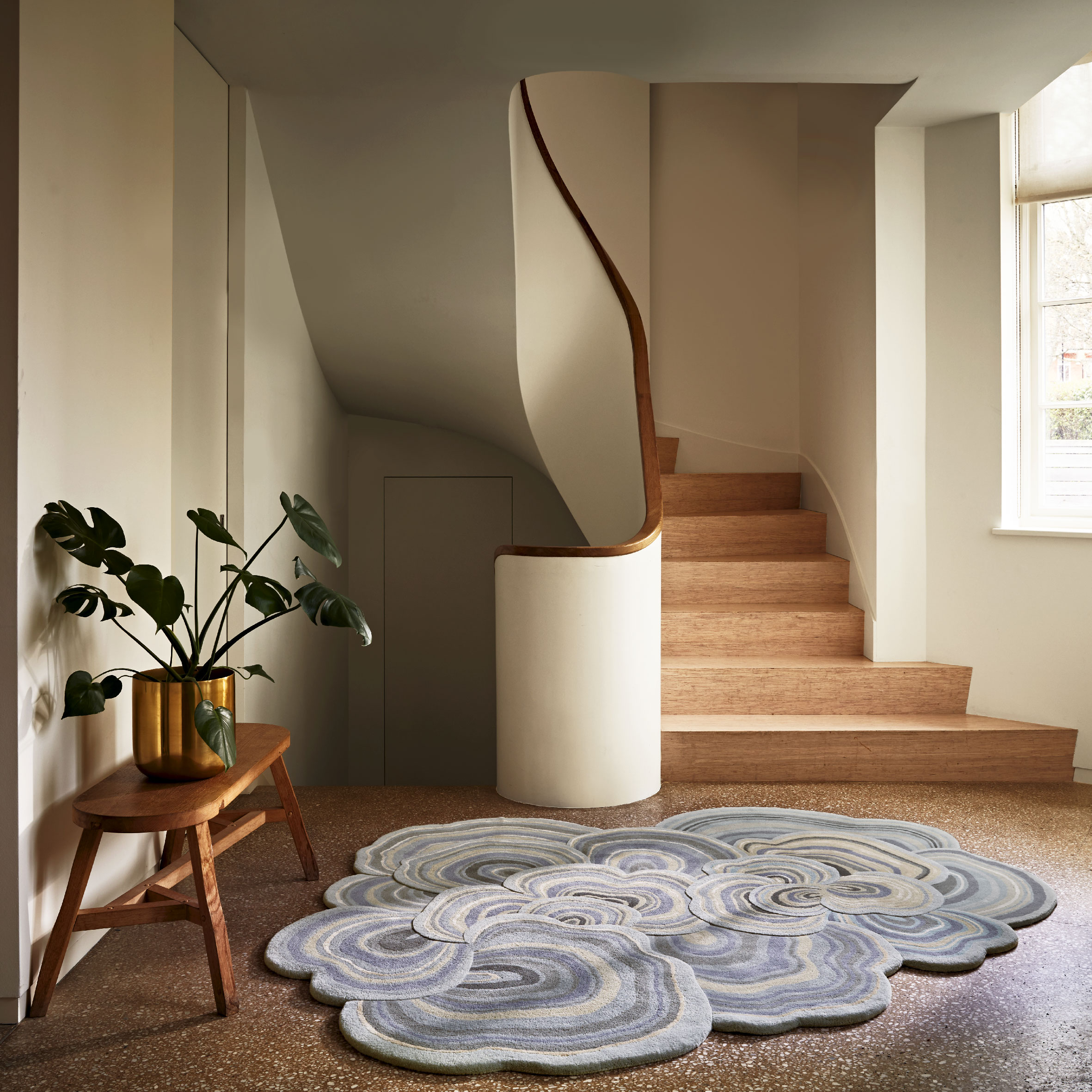 irregular rug designs