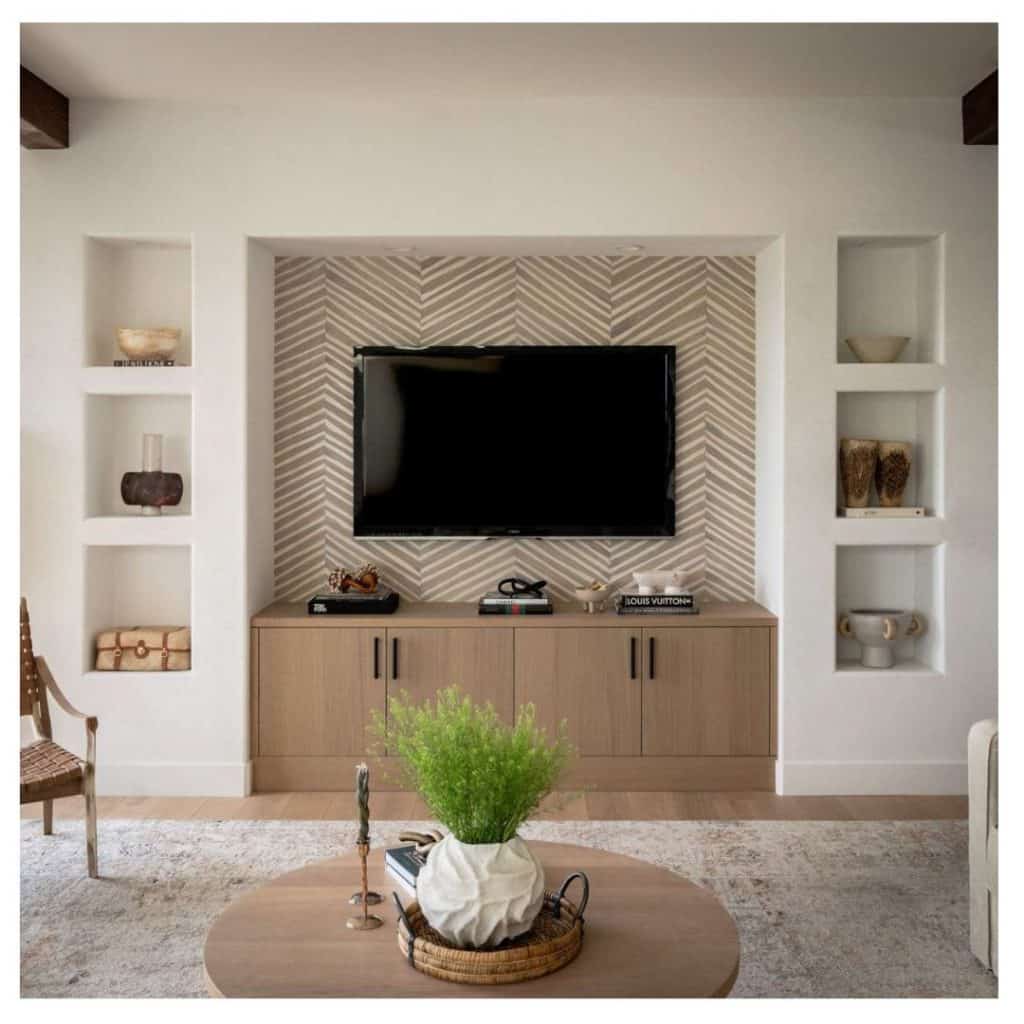 media wall elegant design