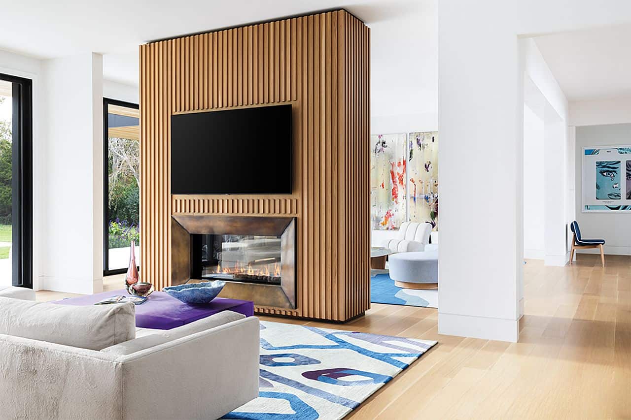 TV wall separator