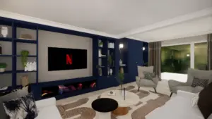 LIVING ROOM MEDIA DESIGN