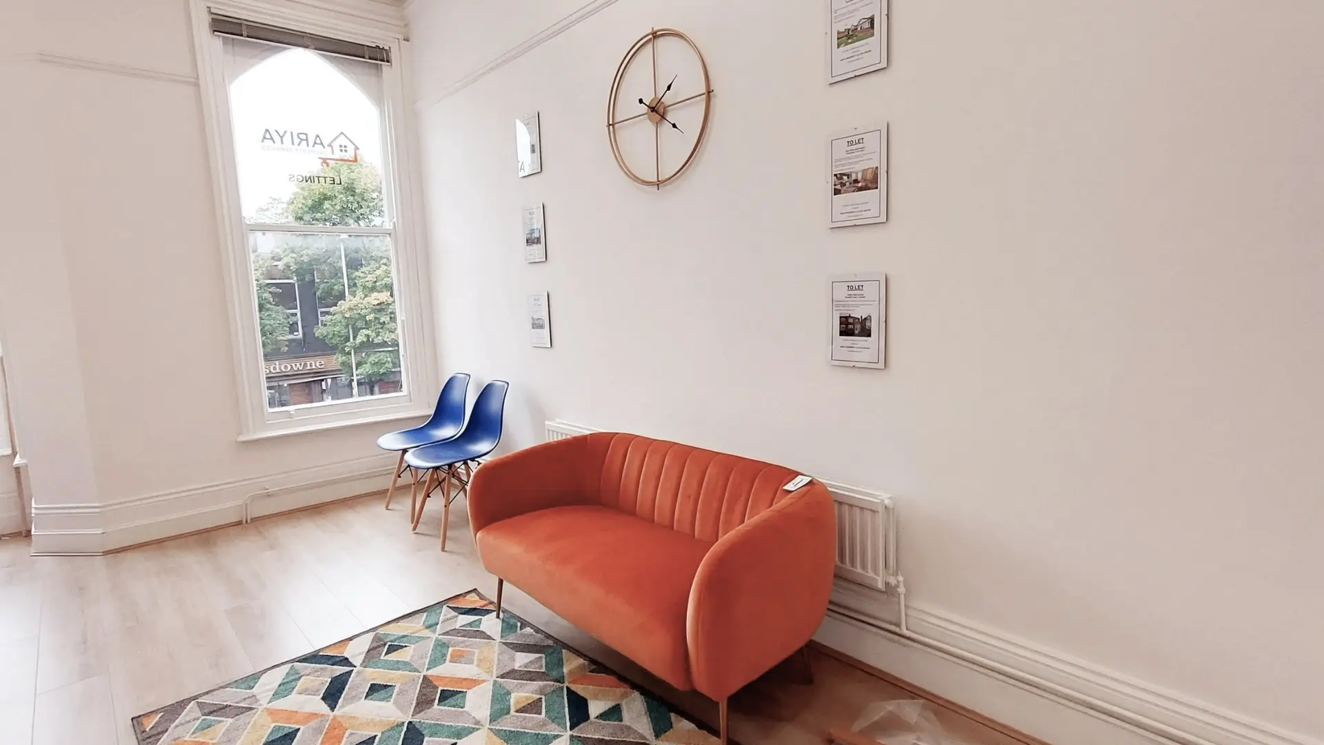 Ariya property waiting area