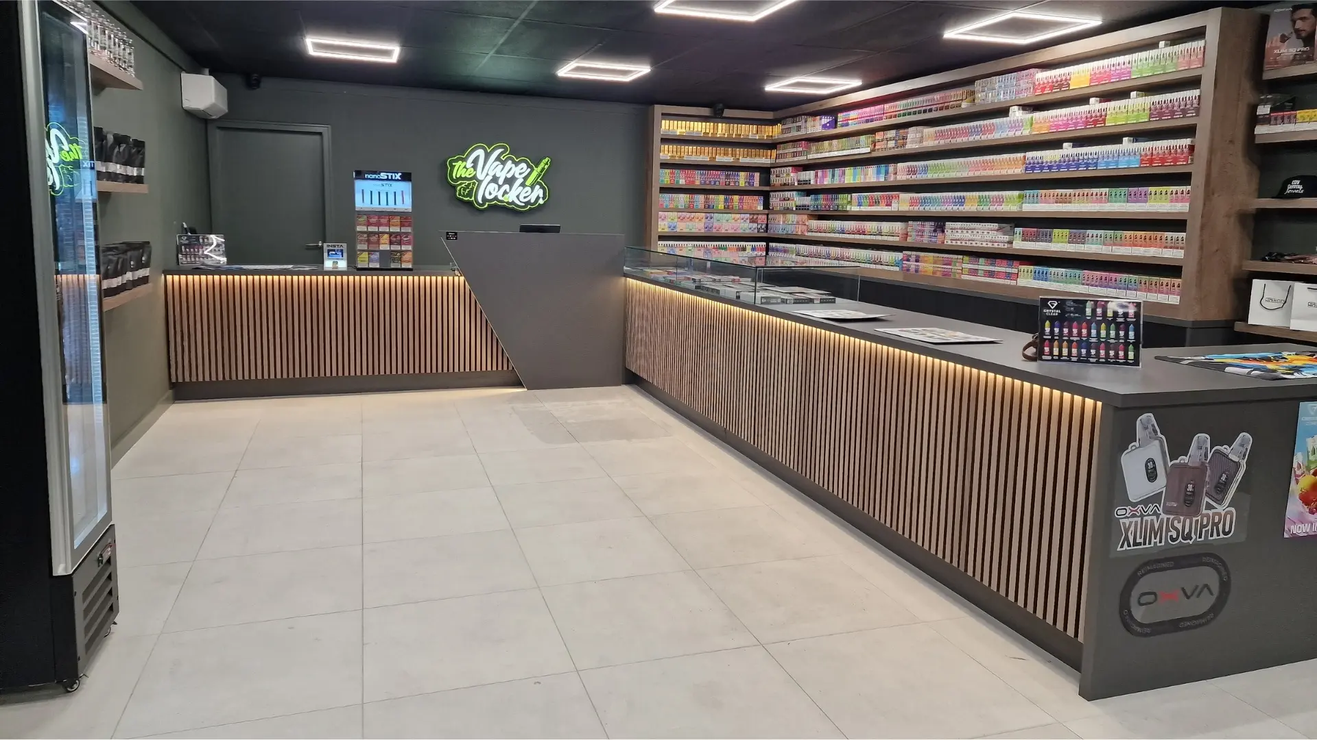 vape locker slat wall