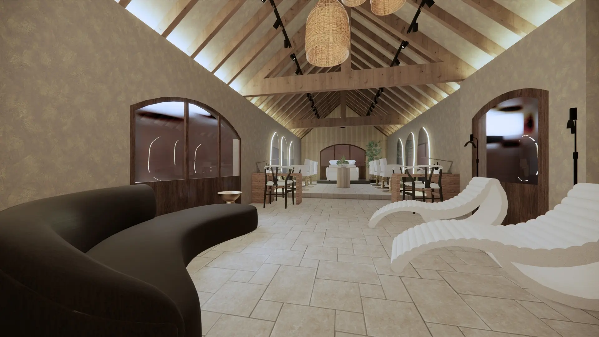Ladies lounge birmingham interior design