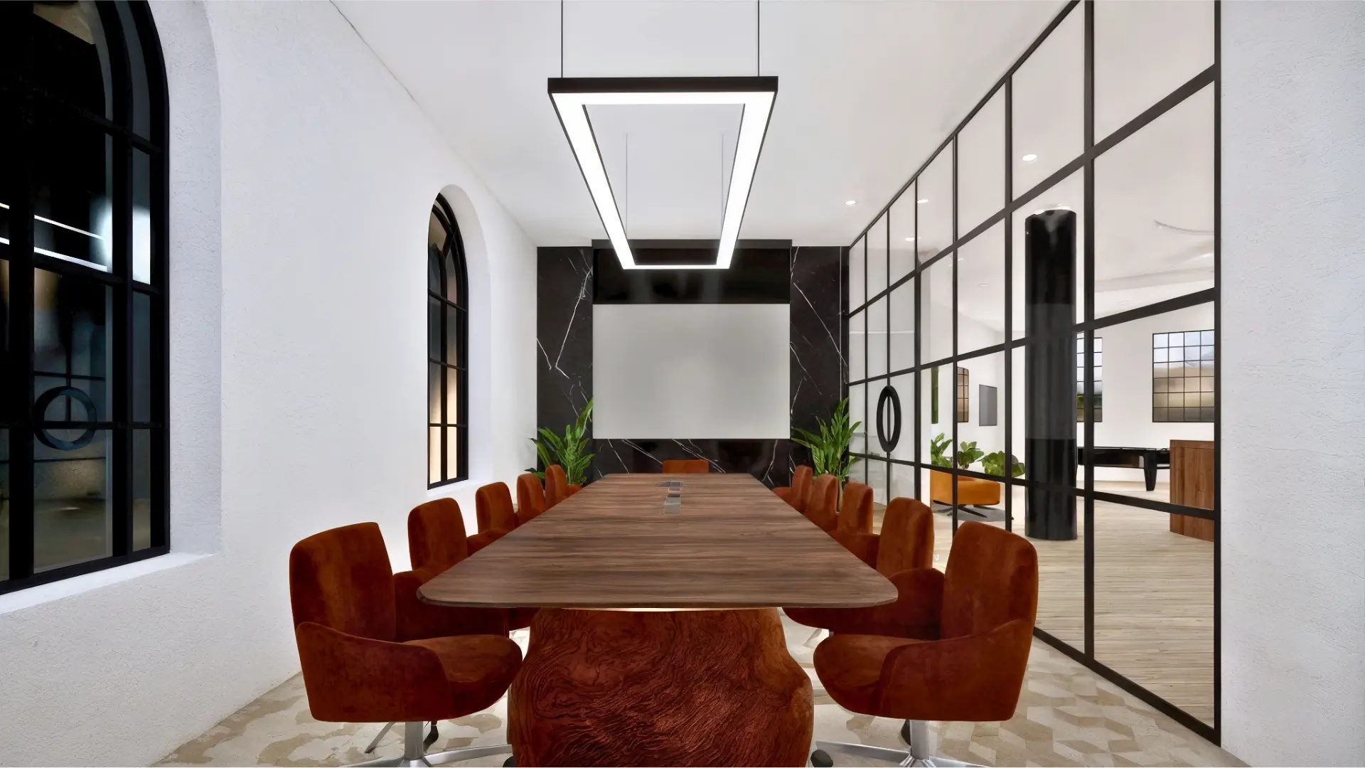 OWNZ management office conference room design