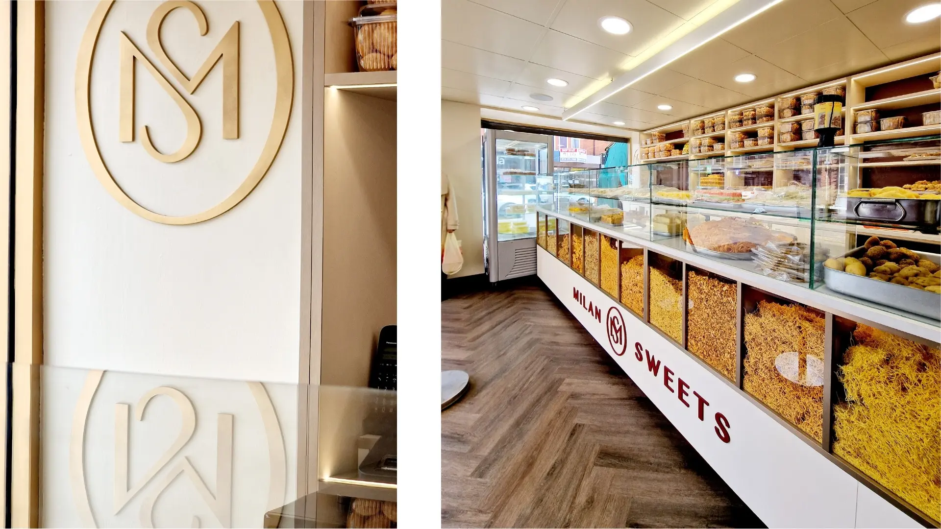 Milan Sweets leicester interiors