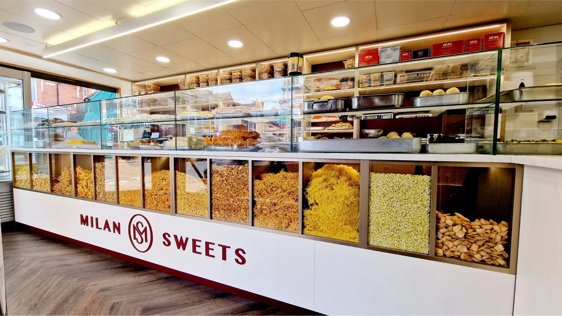 Milan Sweets leicester interior designer