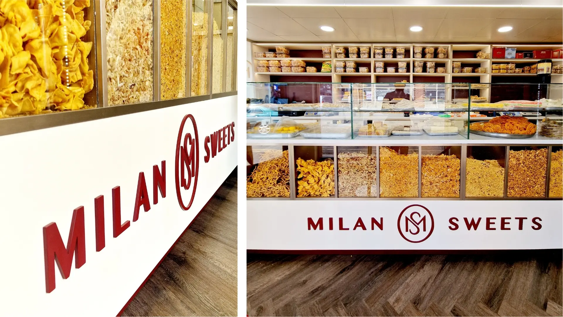 Milan Sweets leicester rebranding