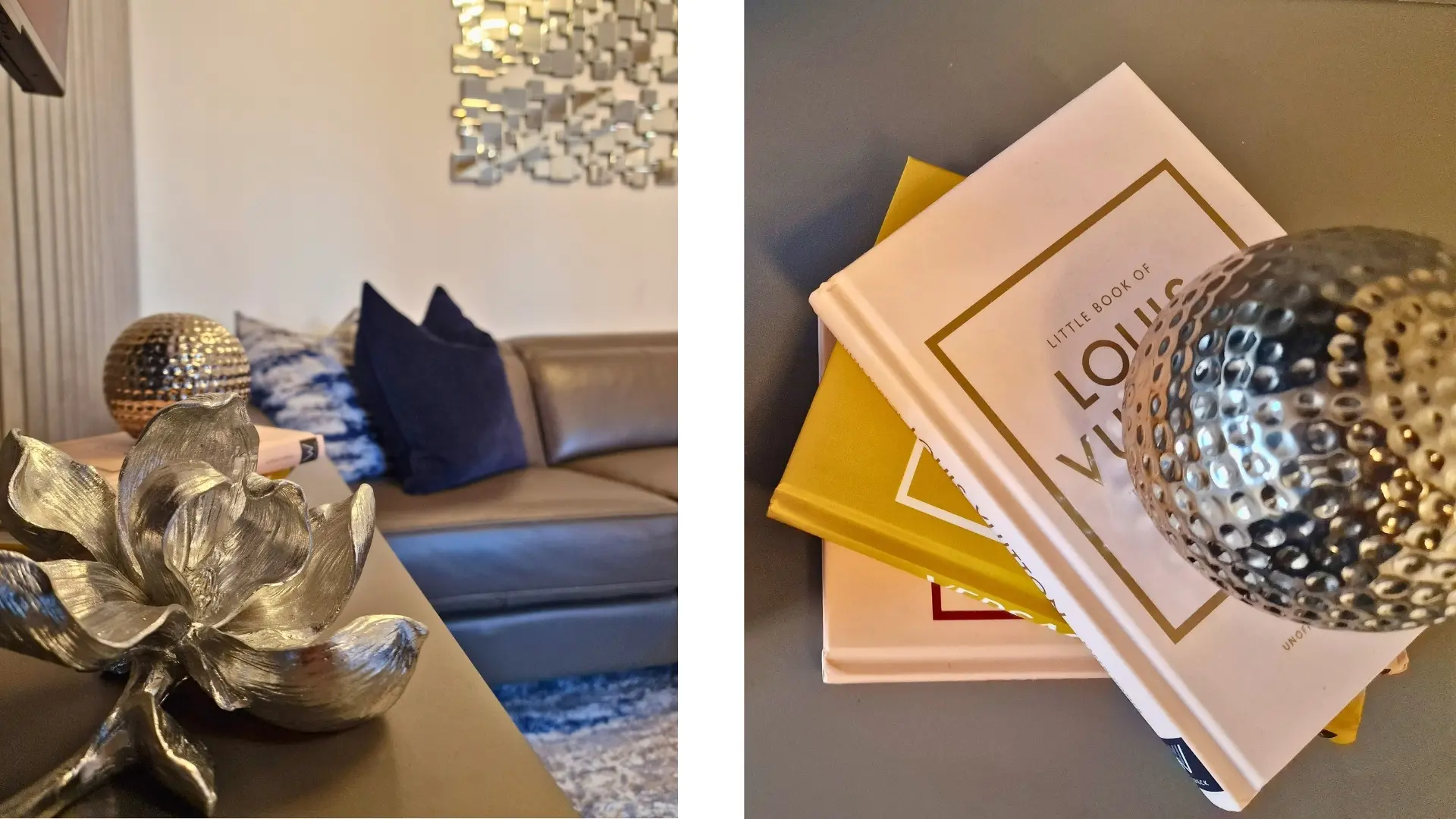 living room coffee table books
