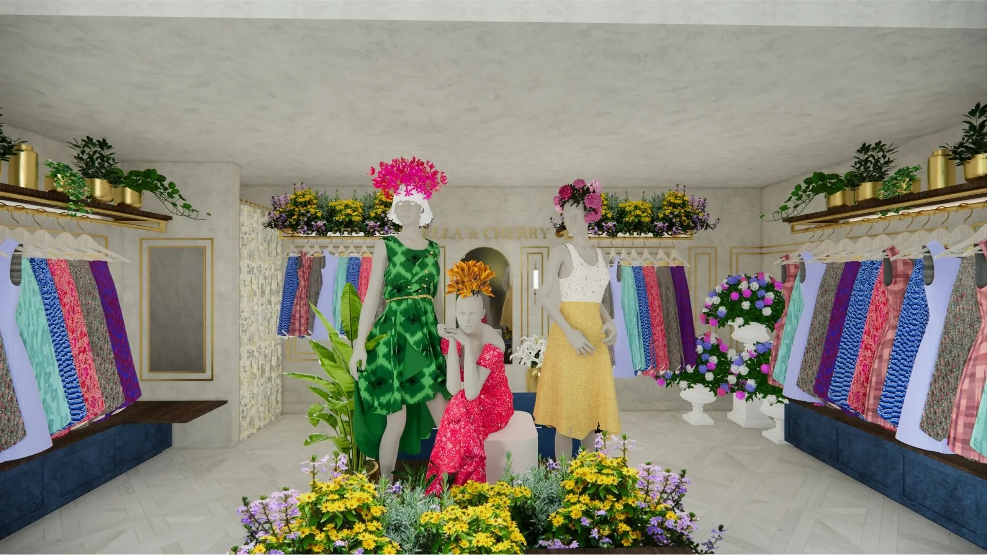 Ella & Cherry stand design