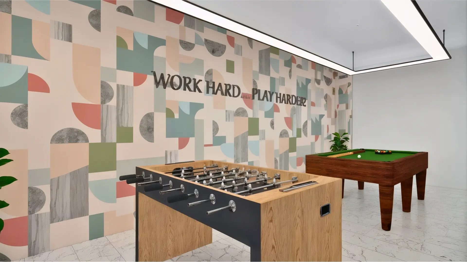 student accomodation playroom design