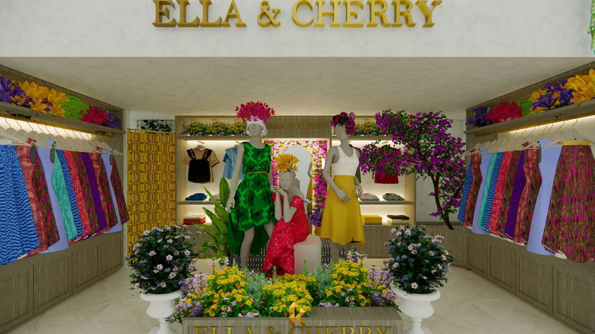 73 Ella and cherry - rhs stand design 1