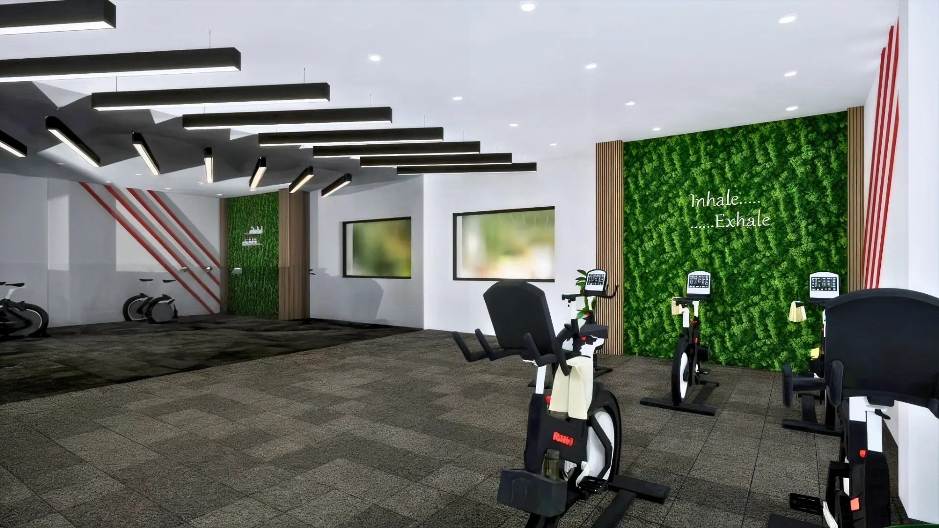 student accomodation gym design