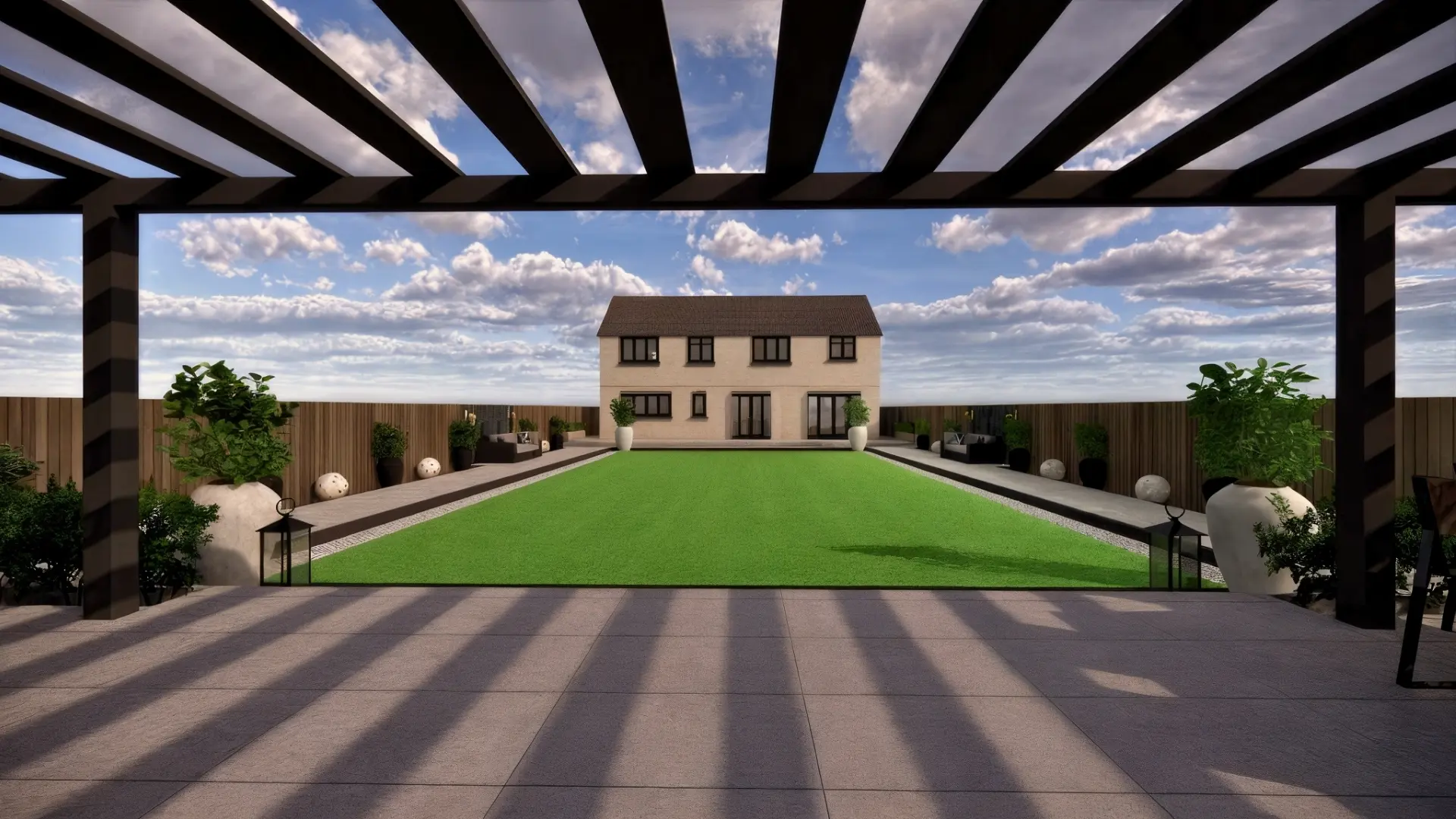LARGE GARDEN DESIGN