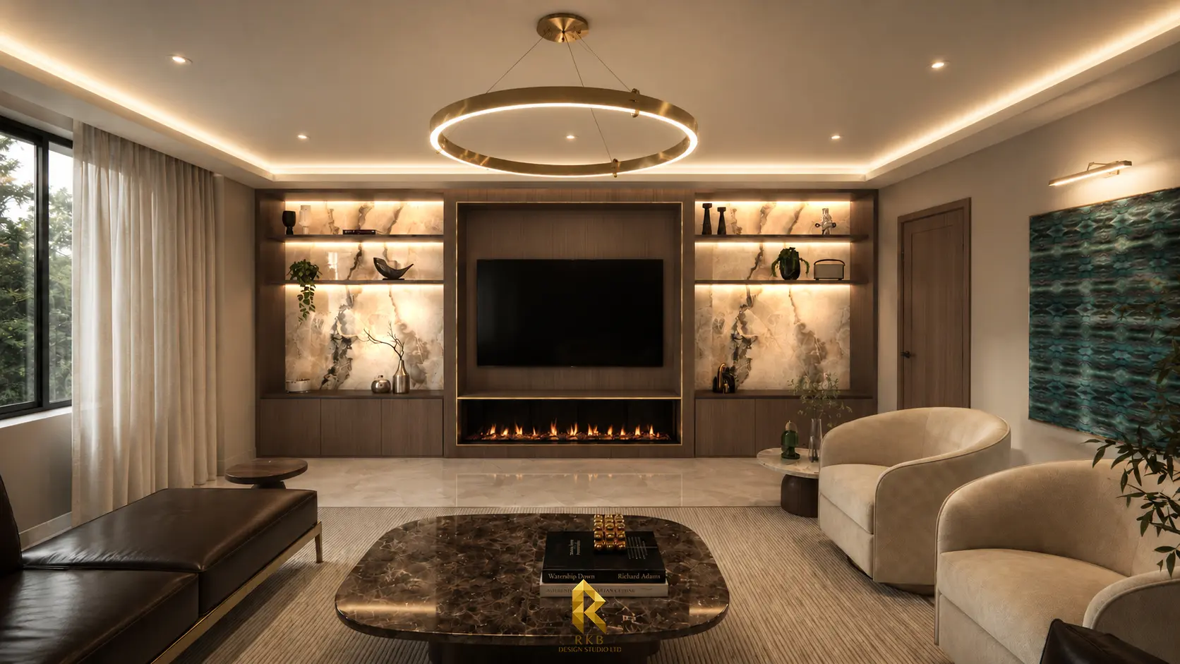 Modern living room design