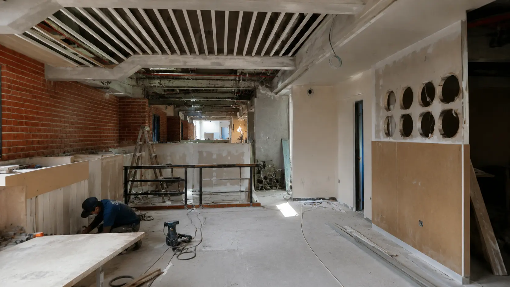on site - work in progress