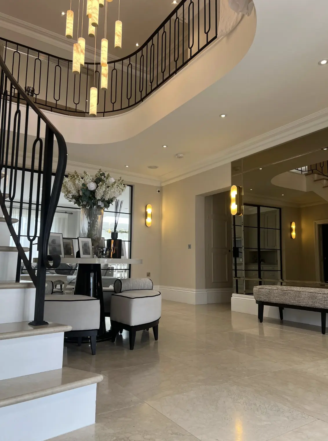luxury hallway